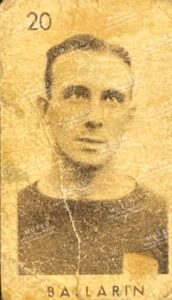 figurina Aldo Ballarin 1942