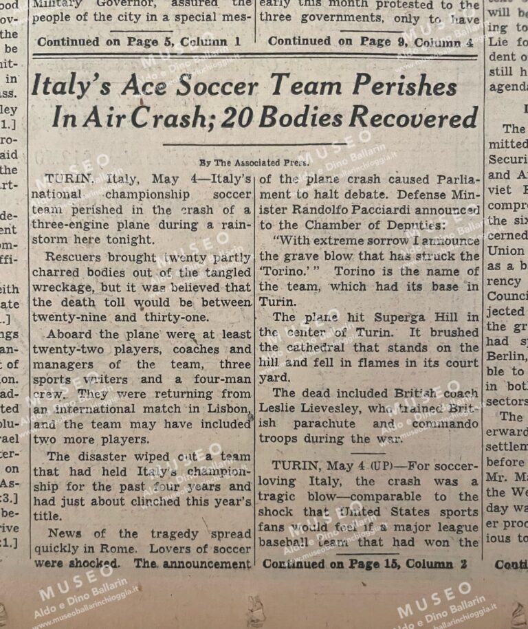 The New York Times articolo 1949